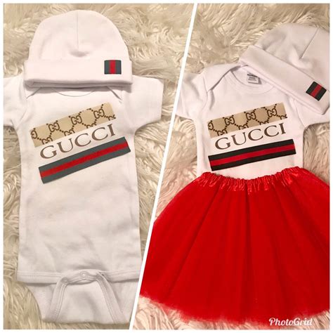 baby girl gucci onesie|baby Gucci jogging suits.